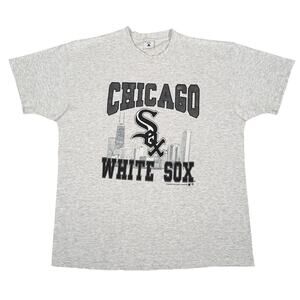 Vintage Chicago White Sox 1993 T Shirt MLB Baseball USA Made Gray XL 90s